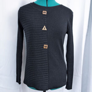 Ladies' Vintage Canadian Made Putorti Sweater Small